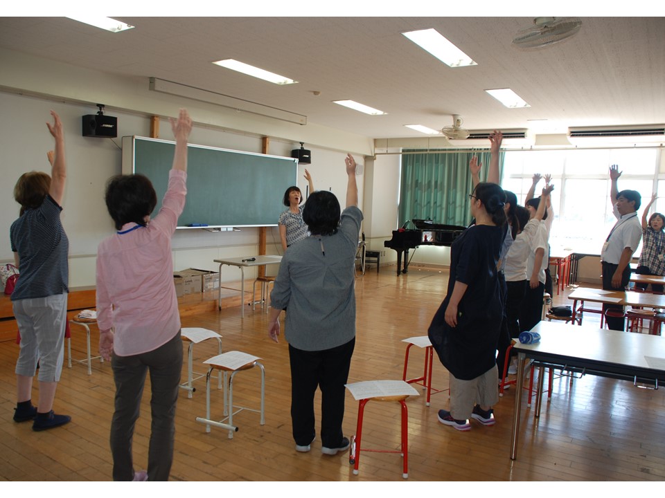 にっこり