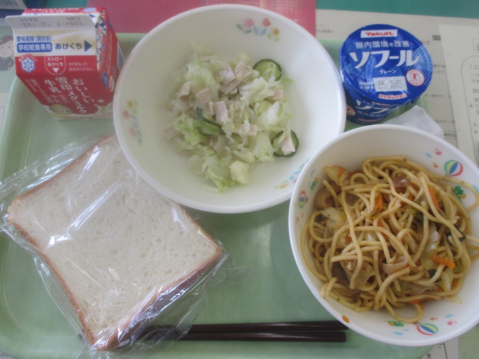 焼きパスタ