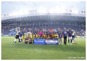 試合前の集合写真