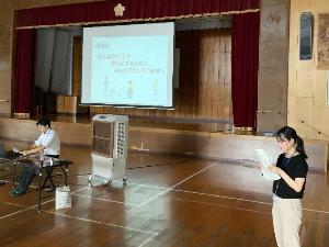 租税教室の様子