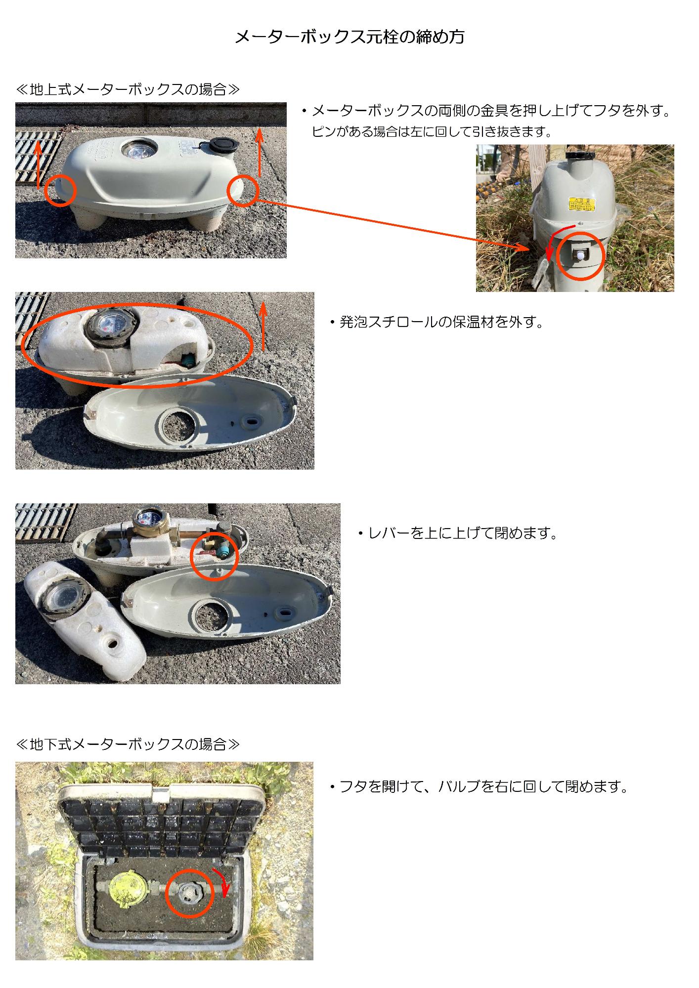 水道の元栓