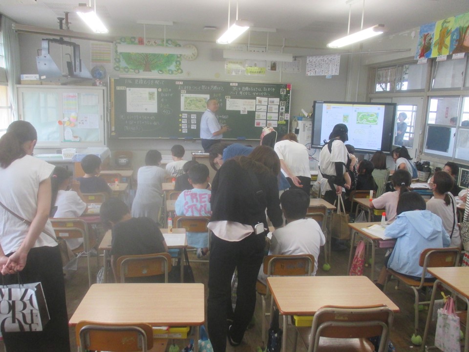 学習参観7月