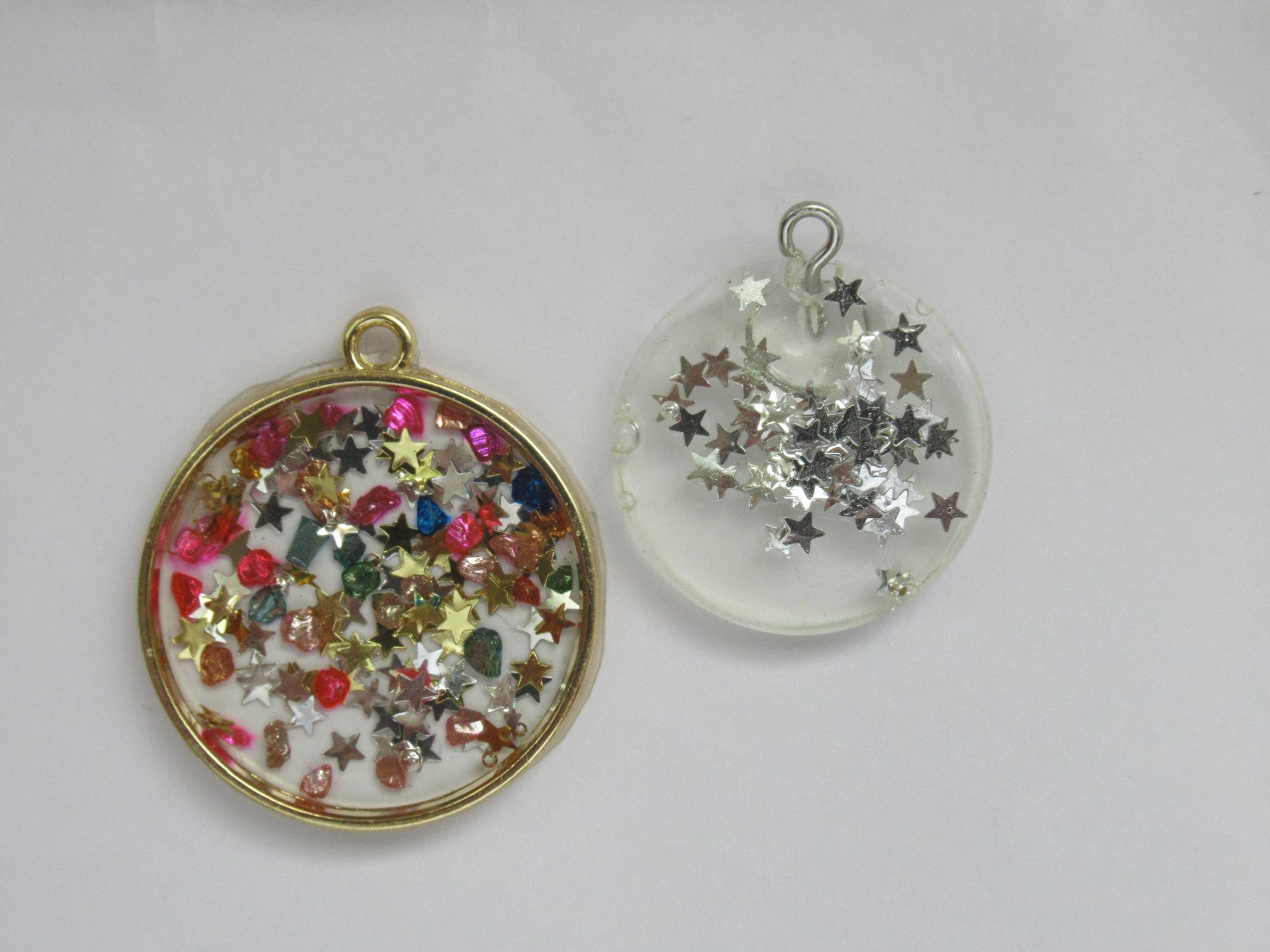 レジンで作ったキーホルダー