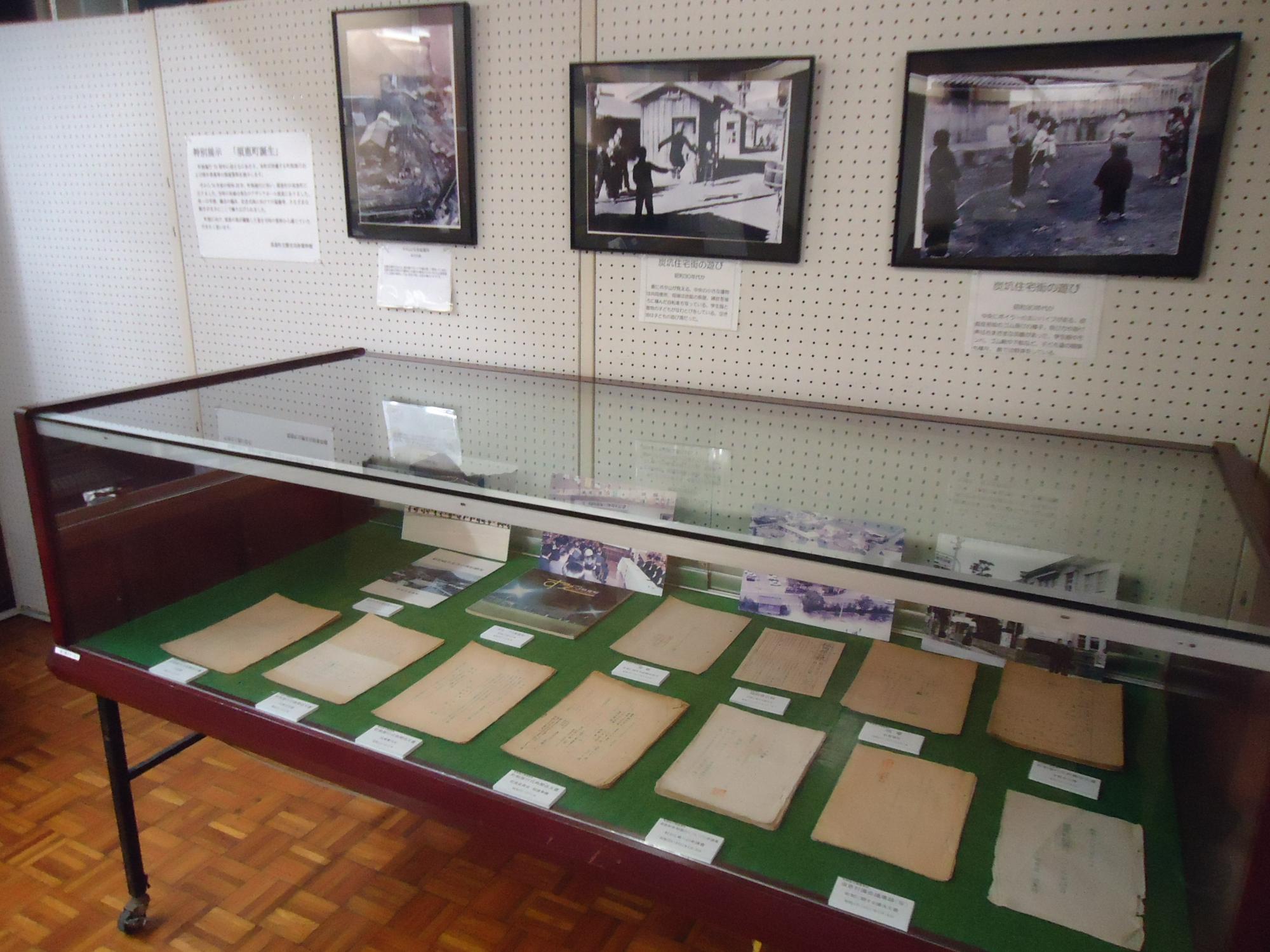 特別展の展示風景です
