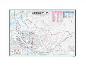 須恵町防災マップの地図